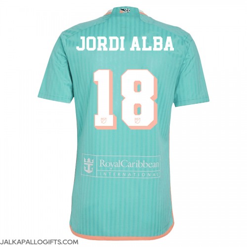 Inter Miami Jordi Alba #18 Kolmaspaita 2024-25 Lyhythihainen